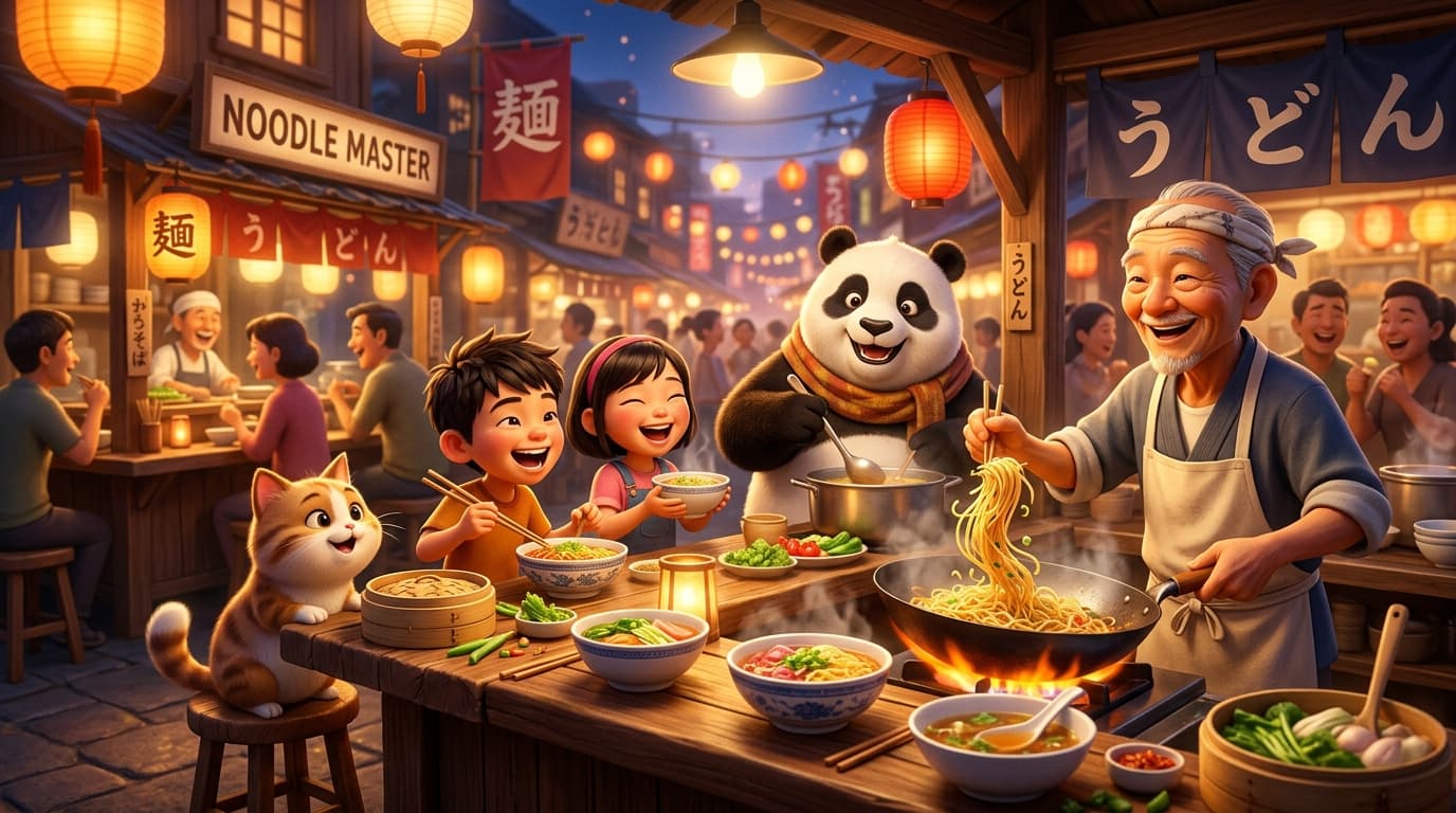 Noodle Master & Friends
